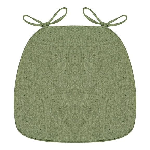 Chair Cushion with Ties for Dining Chairs - Breathable Memory Foam Non Slip Kitchen Chair Pad and Dining Seat Cushion with Machine Washable Cover