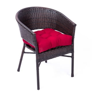 22 inch u shaped 2024 wicker chair cushions