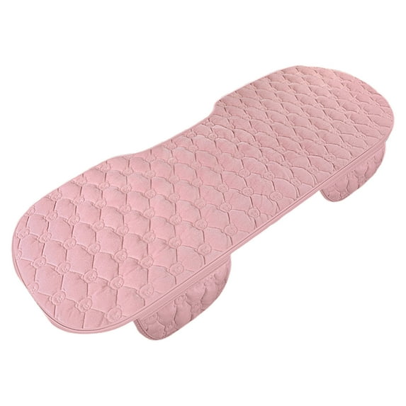 Chair Cushions Car Seat Cushion Winter Plush No Backrest No Binding Warm Cushion Car Cushion Back Seat Tailbone Pain Relief Cushion