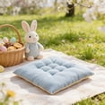 thumbnail image 1 of Chair Cushions for Dining Chairs,18 X 18" Pastel Color Comfortable Chair Pads Non Slip Seat Cushions for Indoor Outdoor Dining Room Kitchen Chairs,Easter Outdoor Cushions Decorating, 1 of 9