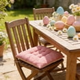 thumbnail image 1 of Chair Cushions for Dining Chairs,Easter Outdoor Solid Chair Cushions,Floor Pillow Cushion,Soft Comfy Seat Pads for Home Office Living Room Indoor（17.71*17.71 inches）, 1 of 7