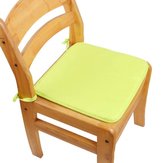 Chair Cushions for Dining Chairs with Ties, Indoor/Outdoor Kitchen Chair Pad with Non-Slip Backing, Dining Seat Cushion with Machine Washable Removable Cover, for Home Office Outdoor Seats, 16x16 Inch