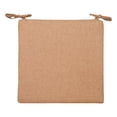 thumbnail image 1 of Chair Cushions, Ongmies Cotton and Linen Seat Cushion with Ties Thick Dining Chair Cushions Removable Chair Pads for Dining Chairs Washable, 1 of 9
