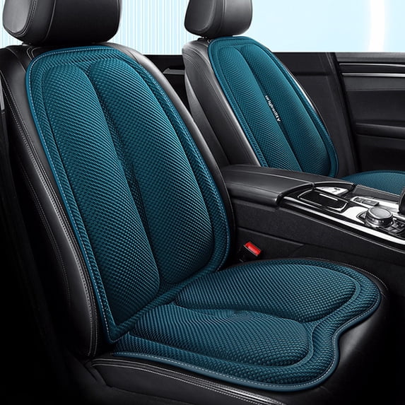 Chair Cushions for Outdoor and Indoor, Car Seat Cushion with Backrest, All-Season Breathable Cool Pad for Summer, Ventilated Seat Cover with 3 Adjustable Settings, Universal Fit for Vehicles