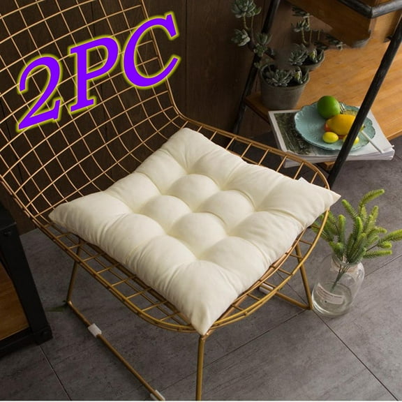 Chair Cushions Set of 2 Outdoor Furniture Cushions 15.7"X15.7" Patio Seat Cushions for Kitchen Dining Room Office Wicker Chair Cushions for Outdoor Furniture