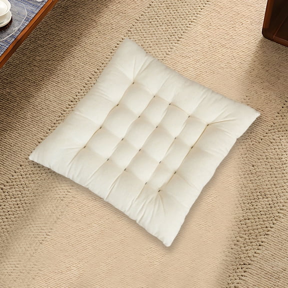 Chair Cushions, Soft Comfortable Floor Cushion, Colorful Living Room Dining Chair Mat Cushion, Winter Warm Mat, Non-Slip Seat Cushion, Dining Room Mat Home Window Mat, 45x45x7cm