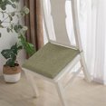 thumbnail image 1 of Chair Cushions for Dining Chairs, Non-Slip Kitchen Seat Cushions with Ties, 18" x 18", Outdoor Indoor Seat Pads, Green, (1 Pack), 1 of 6