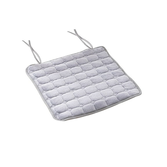 Chair Cushions for Dining Chairs,Soft Comfort Velvet Chair Mat Pillow Cushions with Tie sfor Dining Office Living Room Tatami Dorm 15.7" x 15.7"