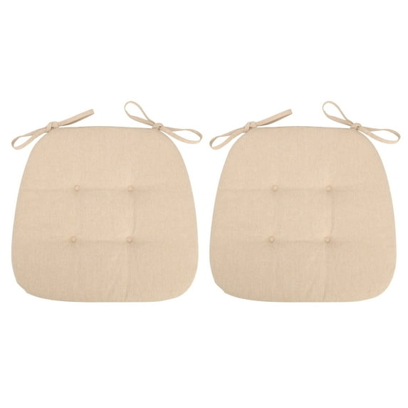 Chair Cushions for Kitchen Chairs Set of 2 Dining Chair Pads, Universal Non-Slip Dining Chair Cushions with Ties for Office Use