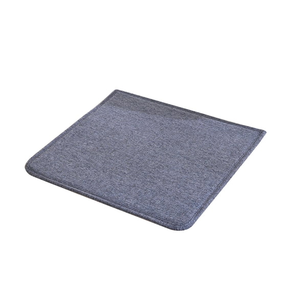 Chair Cushions with Straps Non Slip Cotton Linen Summer Squares 16x16 Inch for Dining Room Kitchen Chair