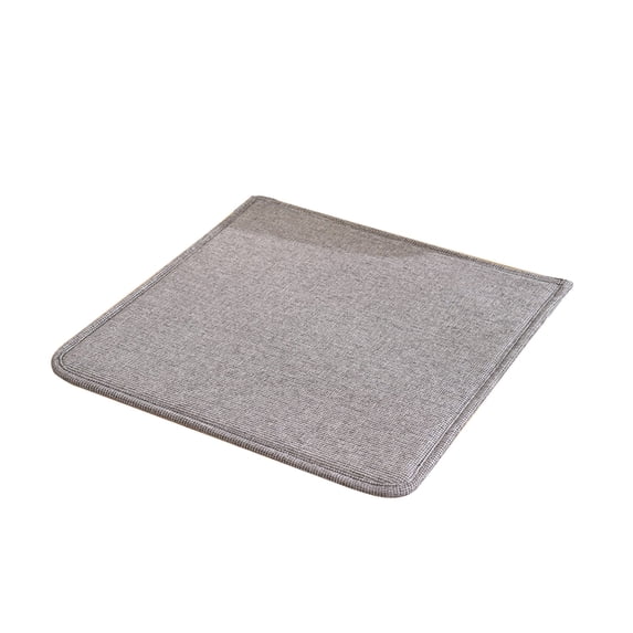 Chair Cushions with Straps Non Slip Cotton Linen Summer Squares 16x16 Inch for Dining Room Kitchen Chair