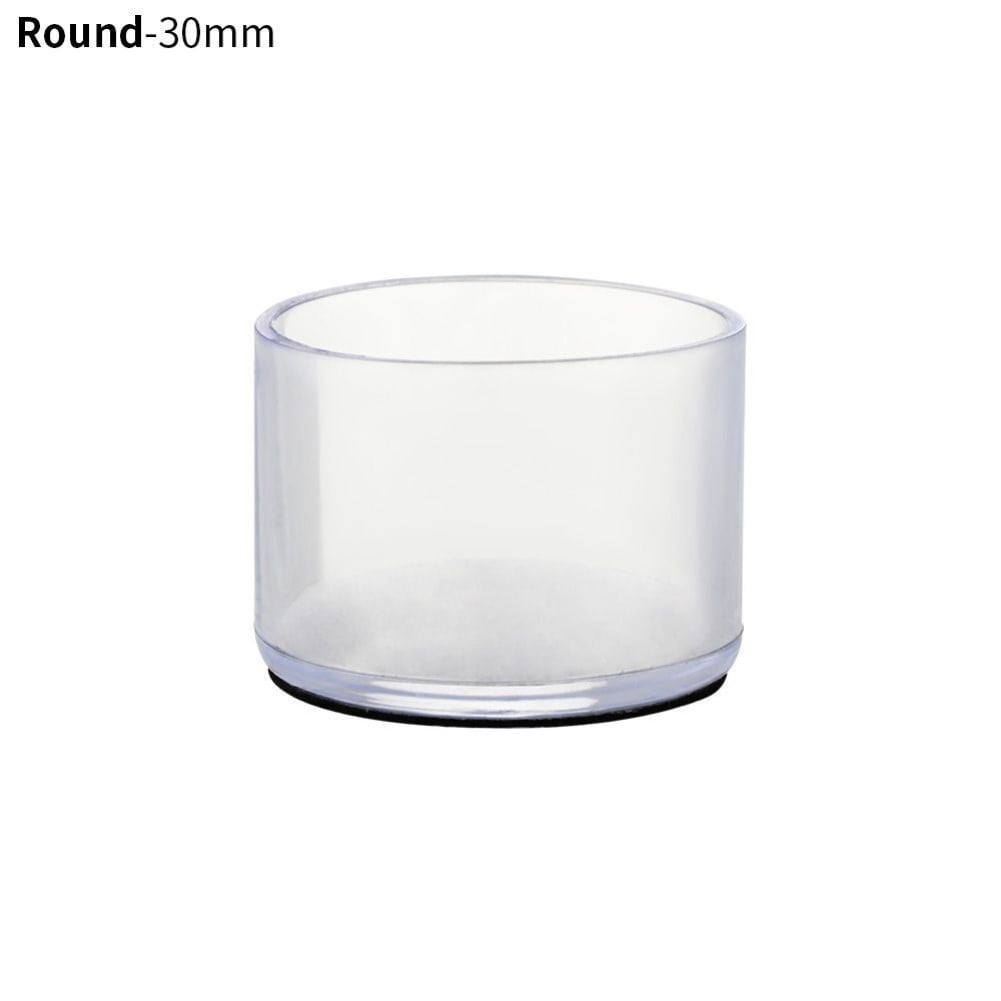 Chair Leg Cap Rubber Feet Protector Pad Furniture Table Covers Round