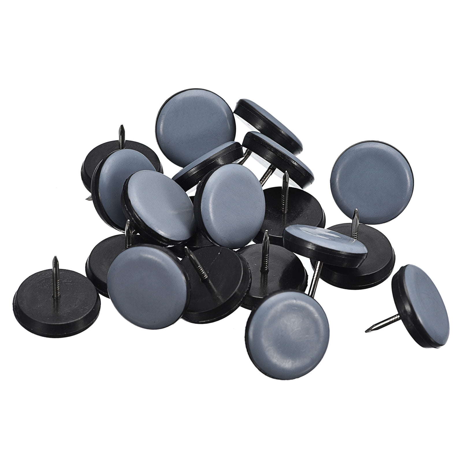 Chair Leg Floor Protectors, 20Pcs 1" PTFE Round Furniture Sliders