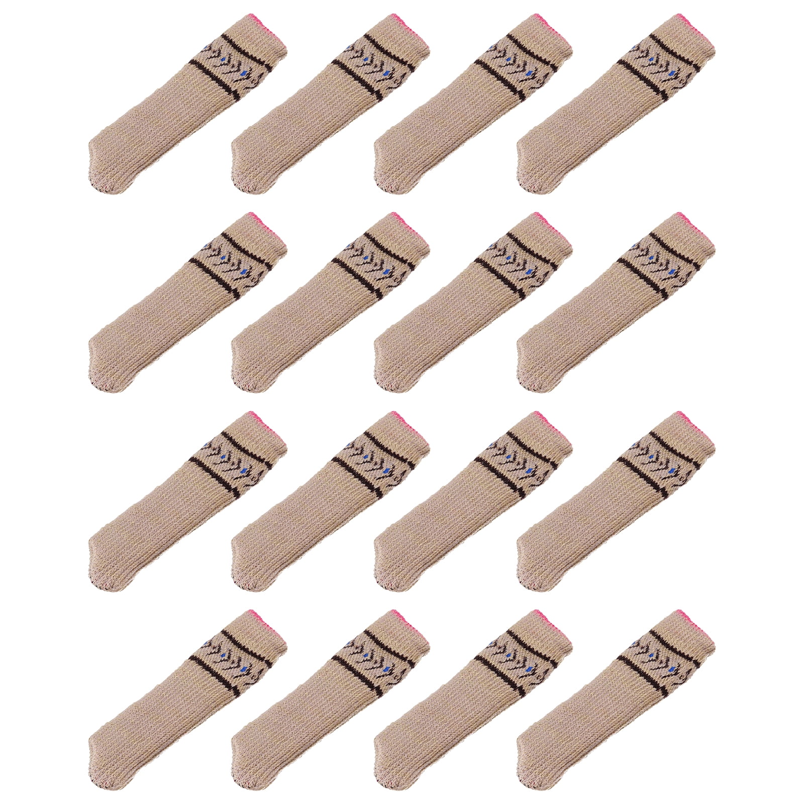 Chair Leg Socks Floor Protectors, 16pack - Knitted Furniture Sock ...