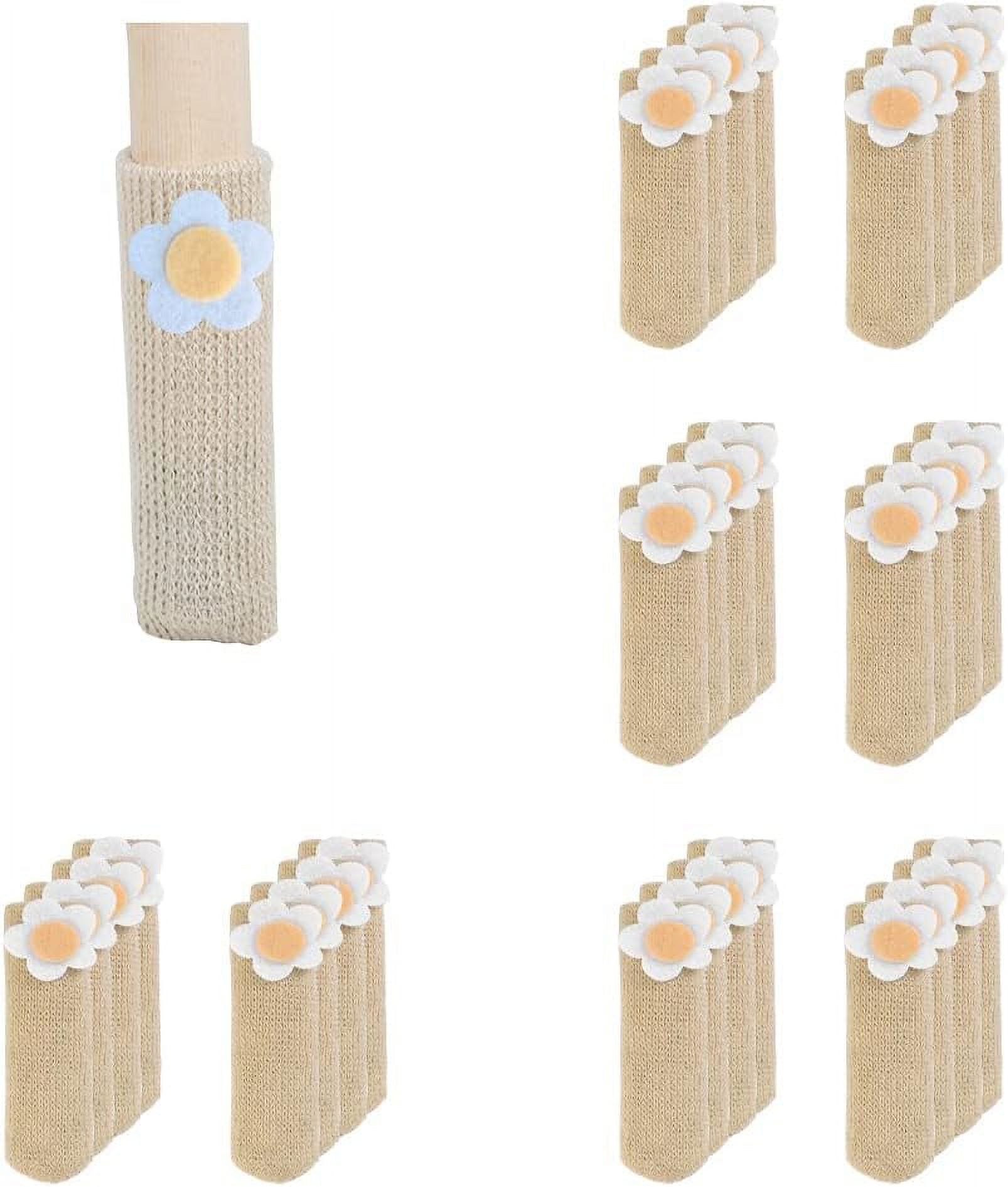 Chair Leg Tips Caps, Non Slip Rubber Bar Stool Leg Caps 3/4 Inch