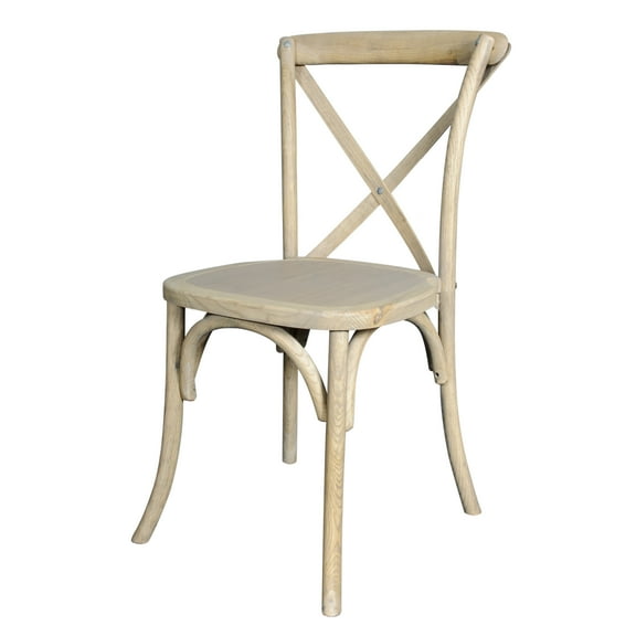 Chair - Lucca X Back Wood - Natural (4/Box)
