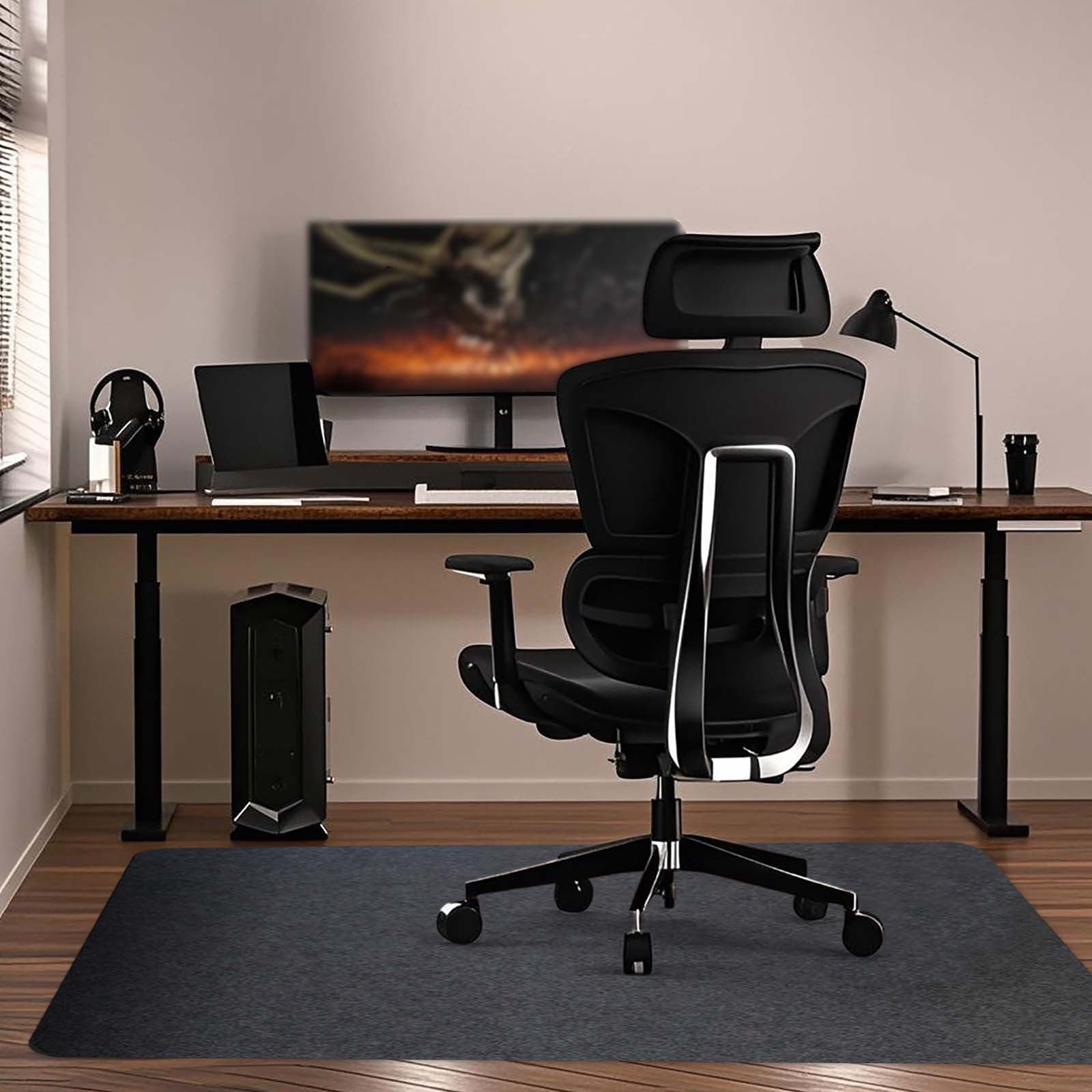 Computer Building Bench Mat Chair Mat Rug Floor Protector Mats Under Desk Computer Gaming Chair Mat ...