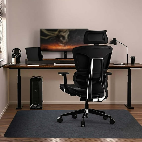 Chair Mat Rug Floor Protector for Hardwood and Carpeted Heavy Duty Under Desk Mat Computer Gaming Chair Mat Home Furniture Accessory