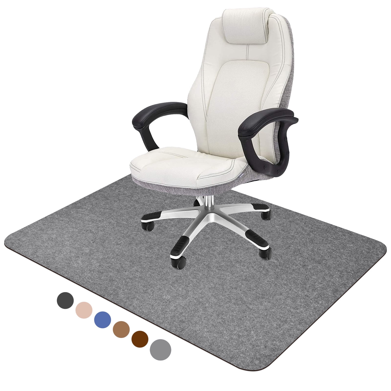 Chair Mat for Carpet 48"x40" Office Chair Mat for Hardwood Floor Office Floor Mat