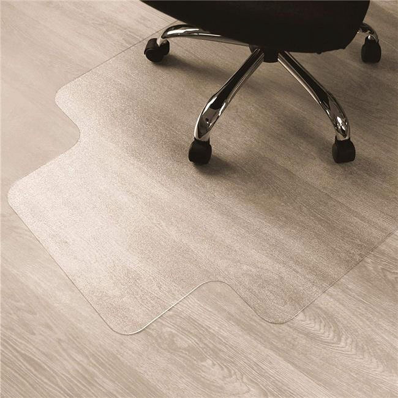 Chair Mat for Hard Wood Floors (36 x 48), Flat and Easy Clean Floor ...