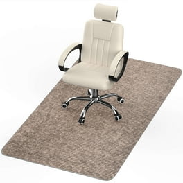 Veryke 47 L 59 W 0.06 H PVC Office Chair Mat Transparent Office Chair Mats for Carpet Hard Floor Protection Office Desk Chair Computer Chair Mats for Office Chairs Walmart