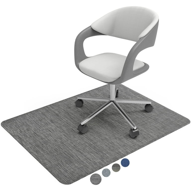 Chair Mat for Hardwood Floor 36 x48 Office Chair Mat For Desk Chair Floor Protector Mat Grey Walmart
