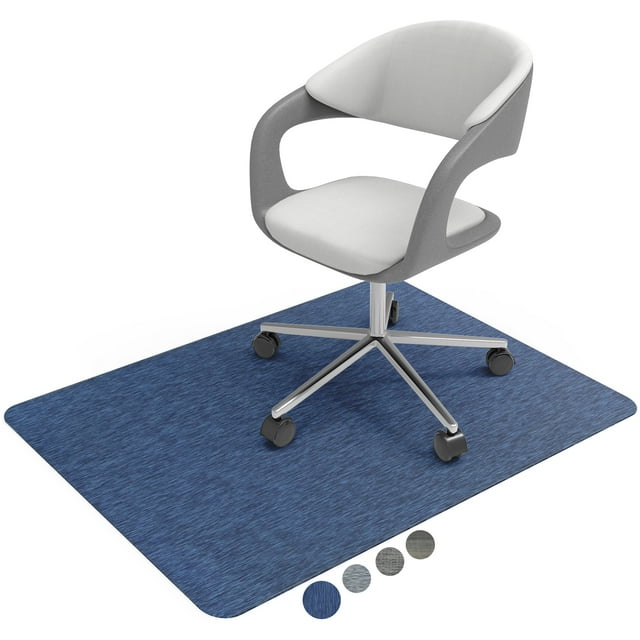Chair Mat for Hardwood Floor,36"x48"Office Chair Mats For Desk Chair,Floor Protector Mat,Blue
