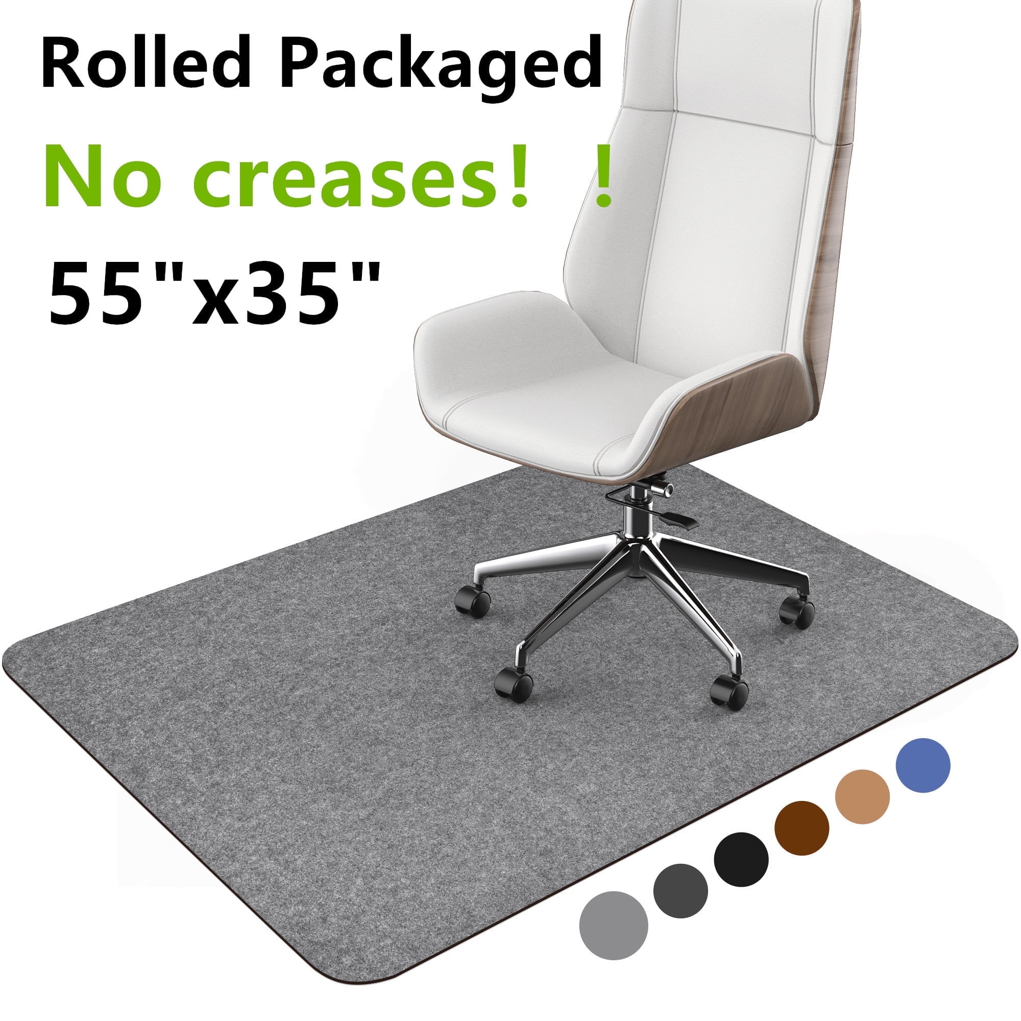 Chair Mat for Hardwood Floor,55" x 35"Office Chair Mats,Floor Protector For Desk Chair
