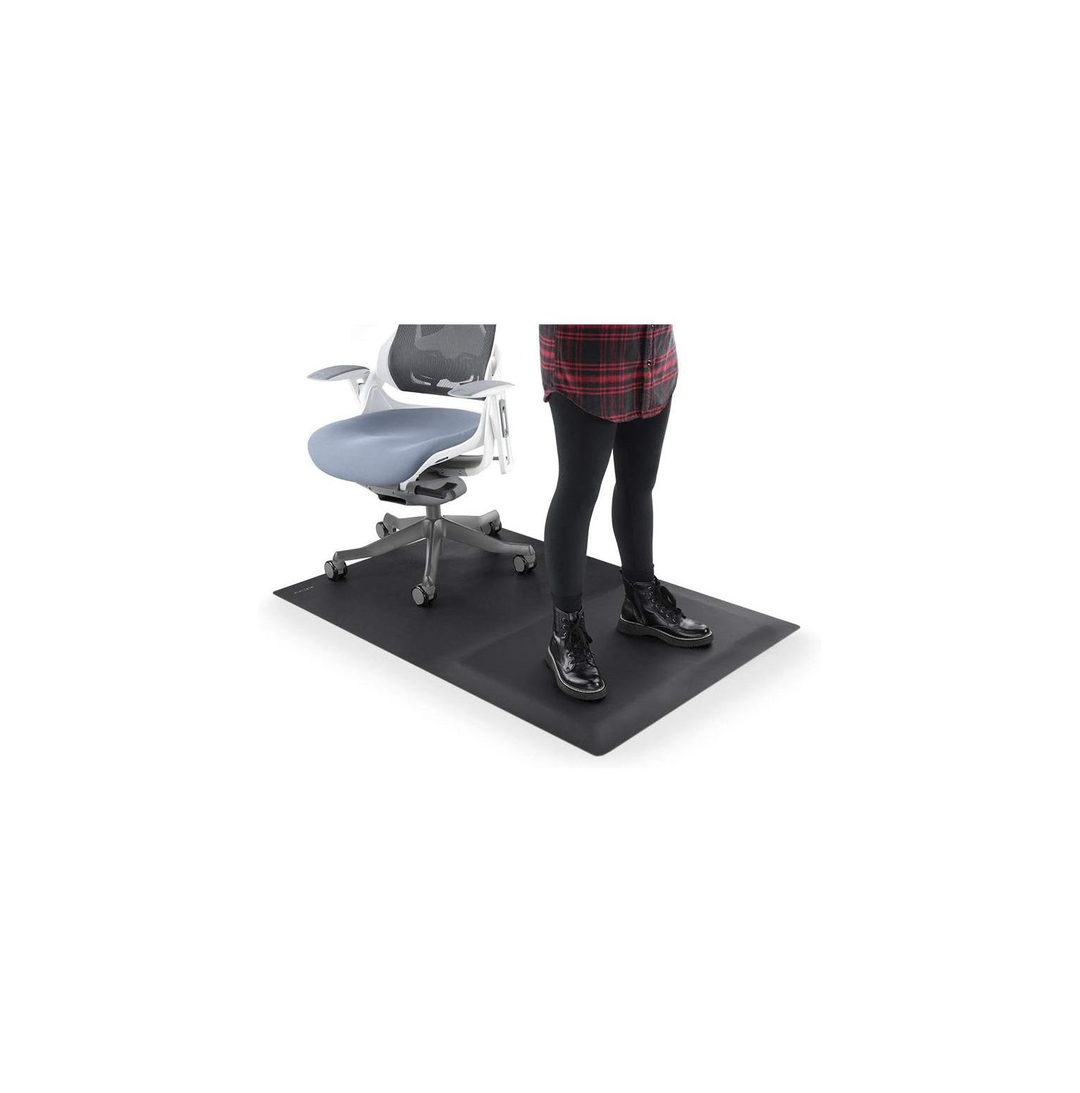 Chair Mat with Standing Cushion by Uplift Desk