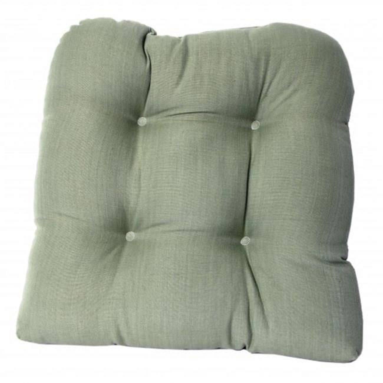 Sage green top chair pads