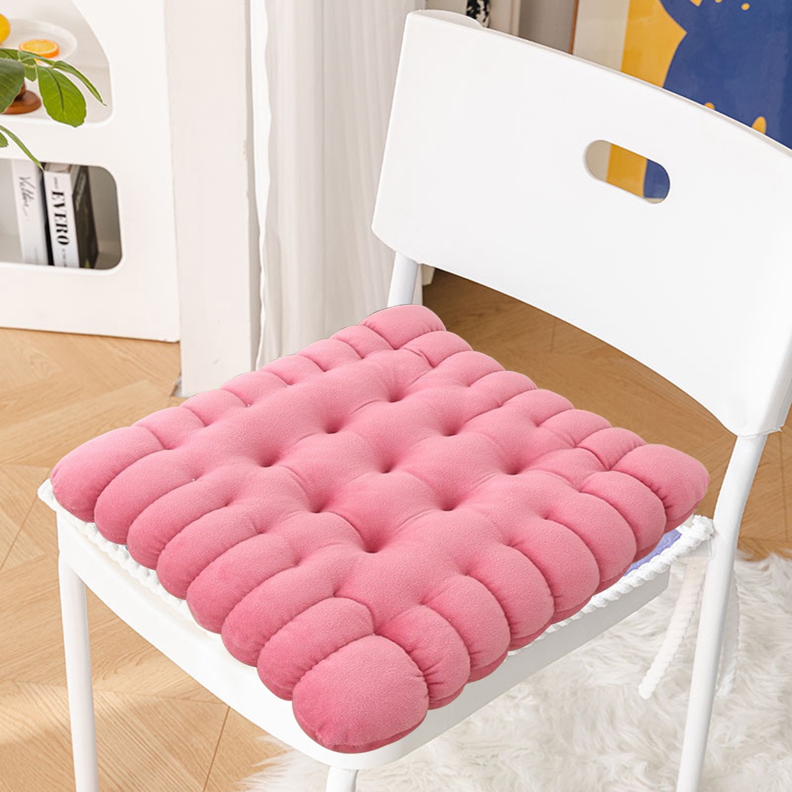 Chair Pads for Kitchen Chairs Basic Chair Cushions for Dining Chairs Indoor Outdoor Kitchen Chair Seat Cushions Office Household Seat Cushion Plush Floor Cushion for Living Room Tatami Mats Walmart Bu...