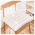 thumbnail image 1 of Chair Pads ,Soft Plush Seat Pads with Ties ,Comfortable Warm Non Slip Seat Cushions Washable for Kitchen Patio Garden Farmhouse,, 1 of 7