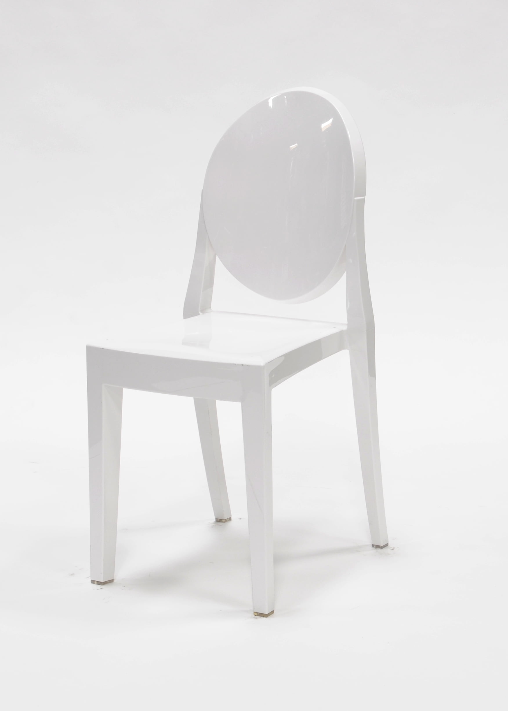 Chair - Phantom Resin w/o Arms - White (4/Box)