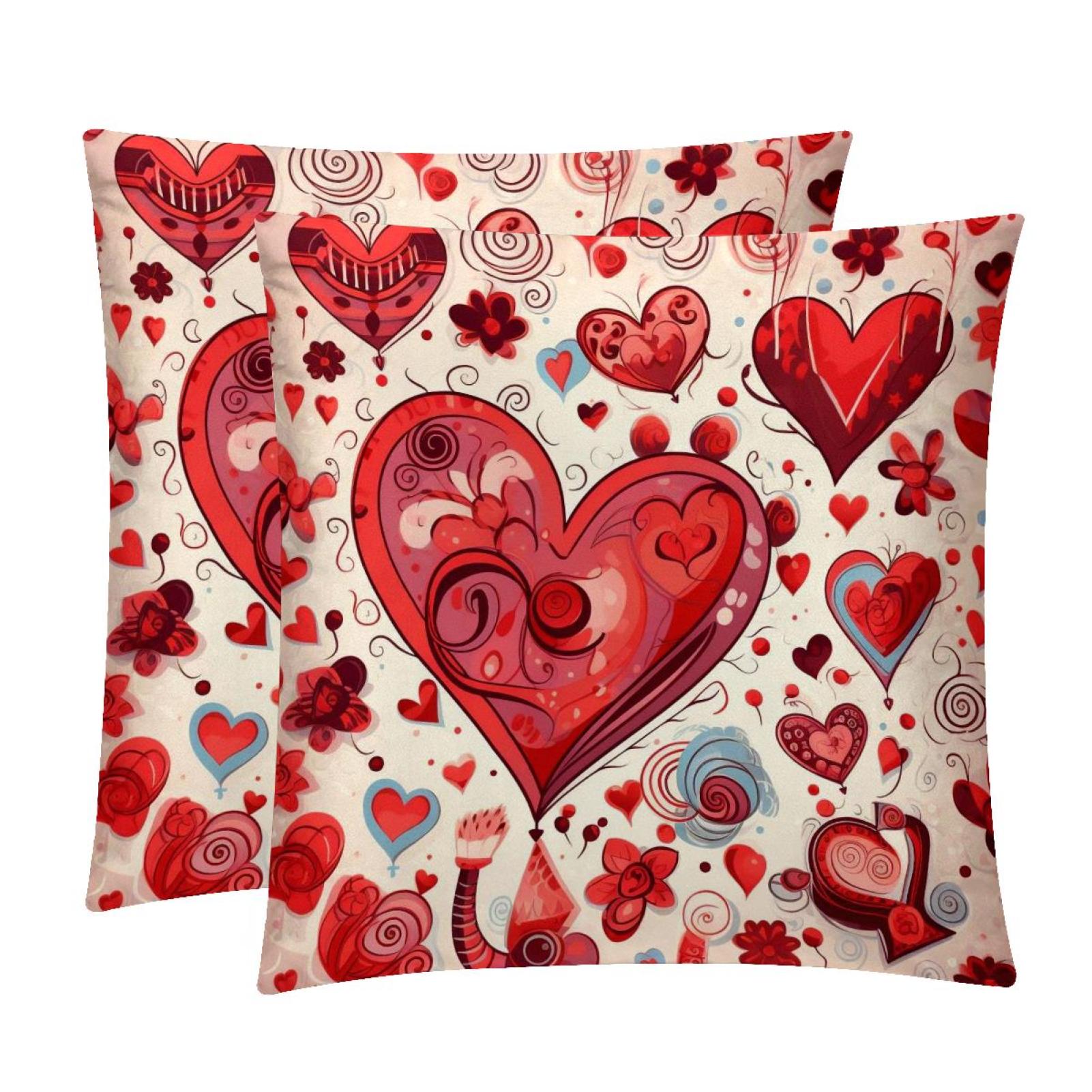 Chair Pillow Covers + Pillow Inserts Set Velvet Throw Pillows Covers