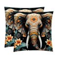 Chair Pillow Covers Set of 2 Velvet Throw Pillow Covers with Unique