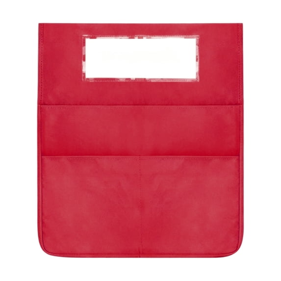 Chair Pocket Classroom Organizer, Multi-Pocket Seat Back Storage with Name Card Holder for Student Desks and Hanging Storage Needs