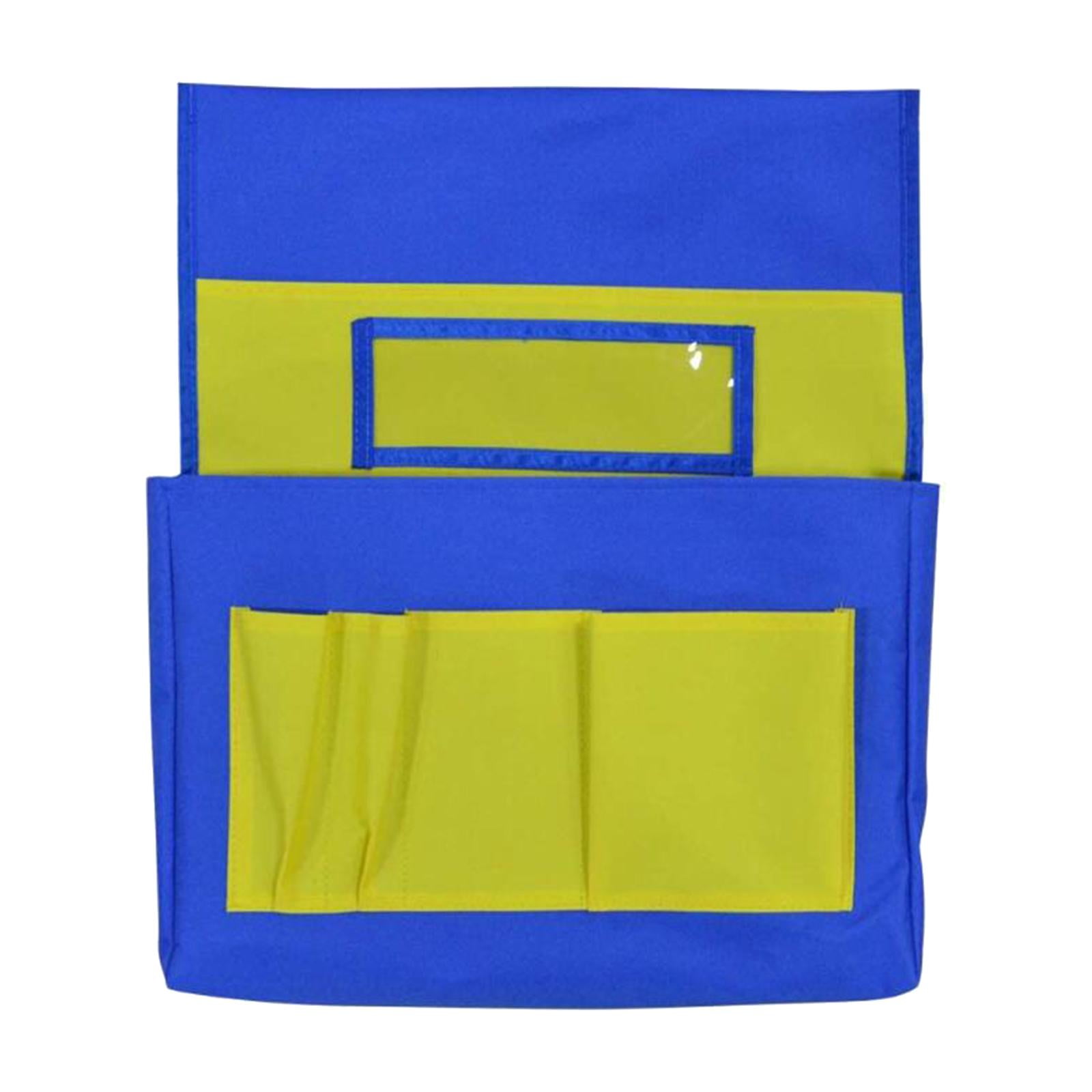 Chair Pockets Classroom Student Chair Organizer with Name Tag Seat Back