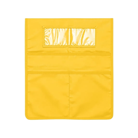 Chair Pockets for Classrooms, Chairback Pocket Chart with 3 Pockets and 1 Student Name Tag, Chair Bags Classroom Student Chair Pockets Organizer, Seat Back Storage Organizer