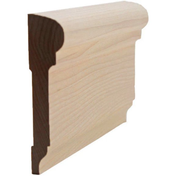 EWCH17 Colonial Chair Rail 3-1/4" Tall x 13/16" Moulding. Unfinished