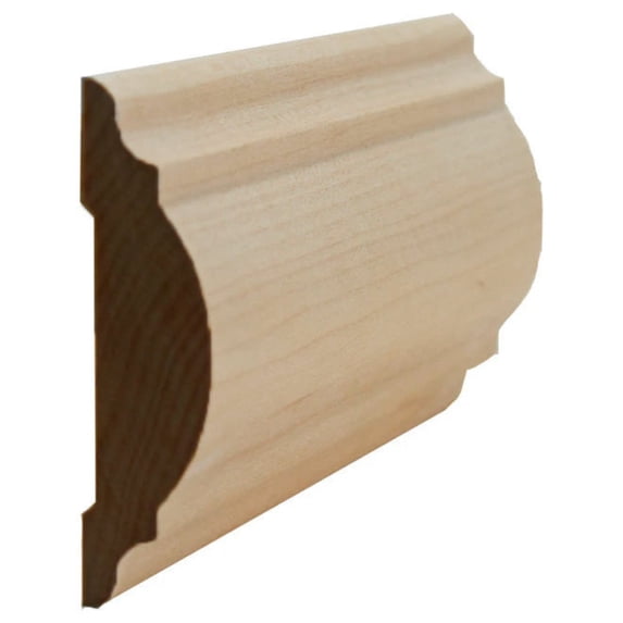 EWCH20 Traditional Chair Rail 2-3/4" Tall x 11/16" Trim. Unfinished