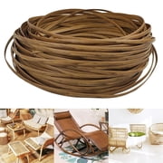 Chair Repair Rattan 8mm Wicker Furniture Repair for DIY Bag Repair Wood Grain