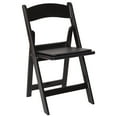 thumbnail image 1 of Chair - Rhino Classic Resin Folding - Black/Black Seat (4/Box), 1 of 4