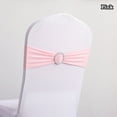 Chair Sashes Plain Tie Spandex Knot Cover Back Elastic Band Readymade