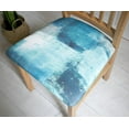 thumbnail image 1 of Chair Seat Cover for Dining Room Set of 4,Stretch Teal Chair Covers Washable Removable Turquoise Dining Chair Slipcovers Chair Seat Protector Decoration Wedding Banquet Dinner Kitchen Meeting, 1 of 5