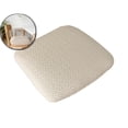 thumbnail image 1 of Chair Seat Cover Stretch Chair Cover for Dining Room Square Removable Washable Chair Protector Seat Cushion Slipcover for Kitchen Office, 17x19 in, 1 of 4