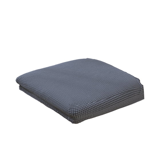Chair Seat Cover,Stretch Elastic Removable Washable Slipcover,Corn Grain Breathable Stain Resistant Protector,Anti Slip Pet Friendly Universal Chair Cover,Office Patio Chair Cushion Cover
