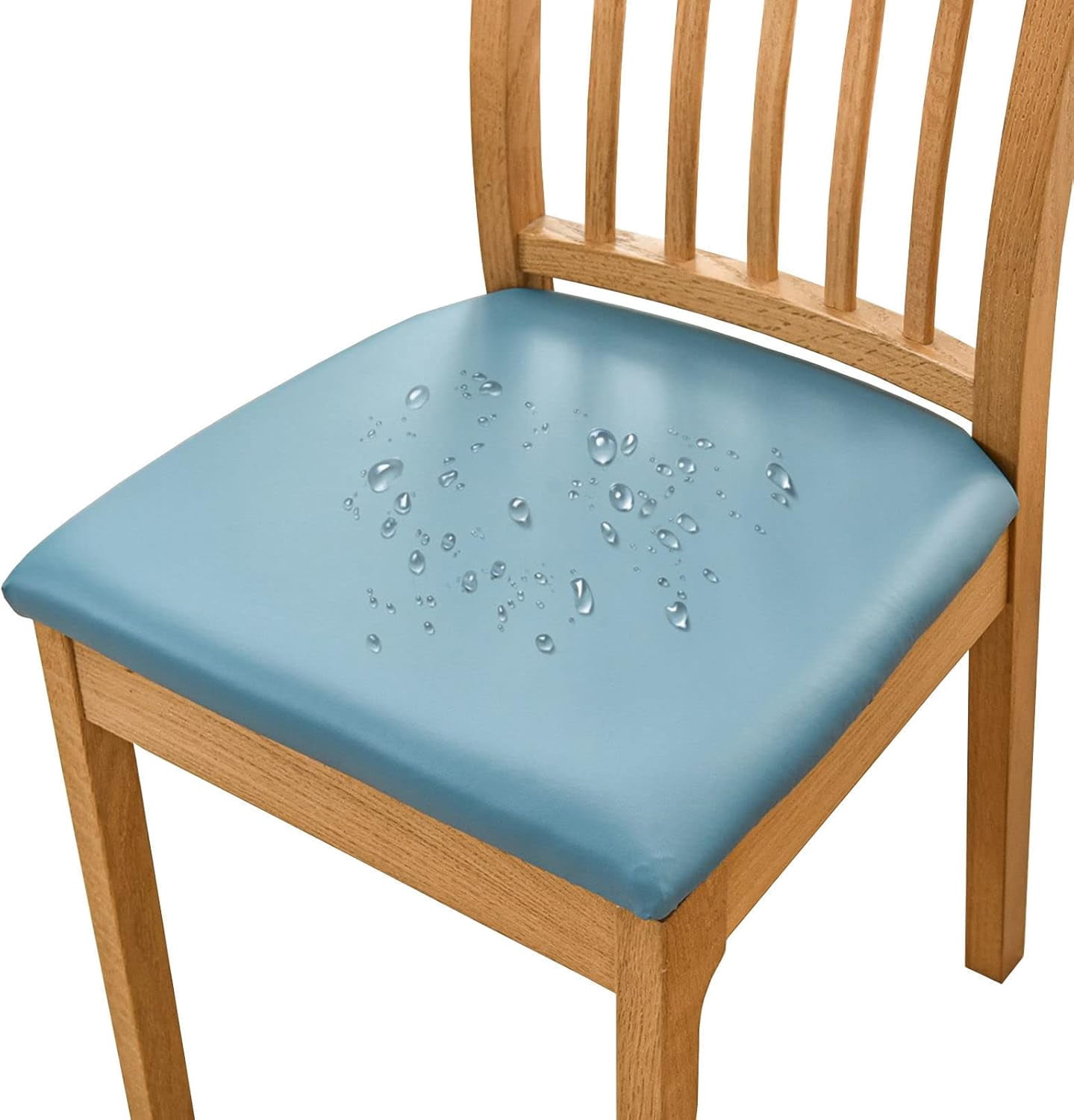 Chair Seat Covers, Waterproof Dining Chair Seat Covers Stretch Dining ...
