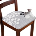 thumbnail image 1 of Chair Seat Covers set of 4 Stretch Printed Chair Covers for Dining Room Square Removable Washable Chair Protector Seat Cushion Slipcovers for Kitchen Office, 1 of 6