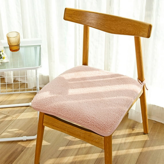 Chair Seat Cushion Memory Foam Chair Cushion for Kitchen, Dining,Office or Car Thicken Soft Student Seat Pad Winter Warm Office Chair Sit Mat Non-Slip Stool Cushions 18x18in
