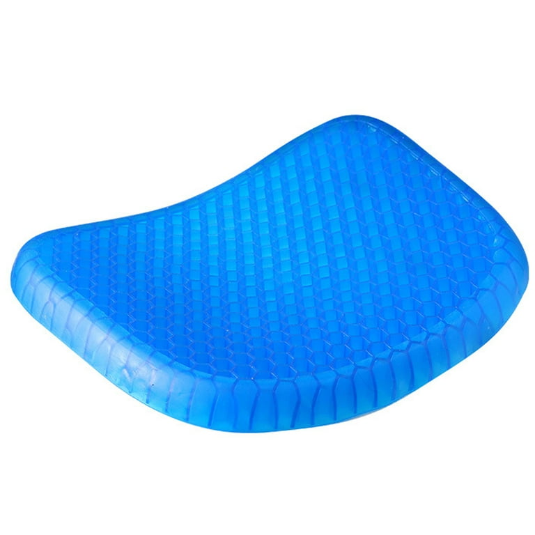 Chair Seat Cushion Seat Cusion Silicon Ice Gel Seat Cushion Egg Sitters 3D  Cooling Grid Honeycombs Sitter Back Support Cushion 